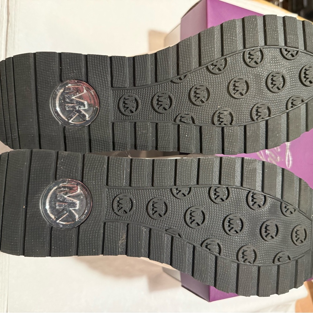 Michael Kors White and Silver Women's Sneakers - Picture 6 of 6